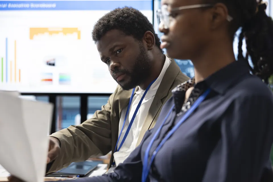 Kenyan digital marketing team planning SEO and AI growth